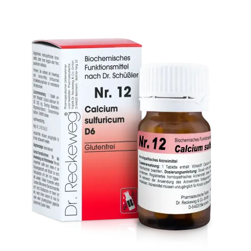 [KARIEL-1108] Calcium sulphuricum (Sulfato de calcio), Sal No. 12