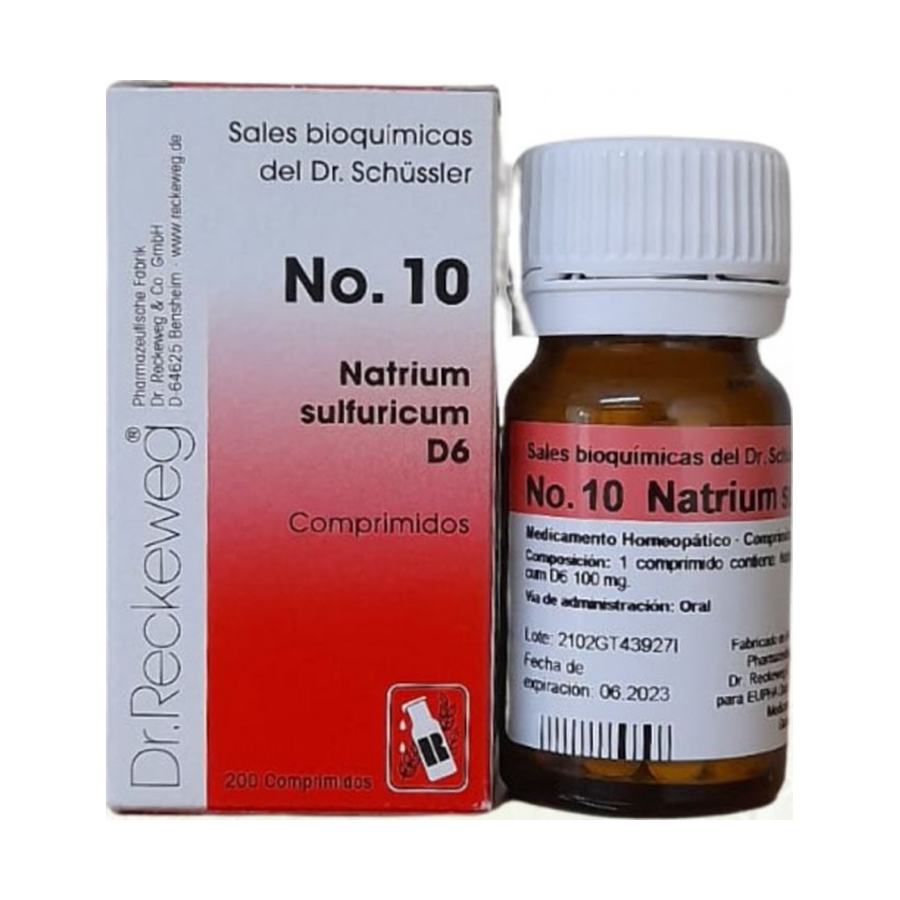 No. 10 Natrium sulfuricum D6