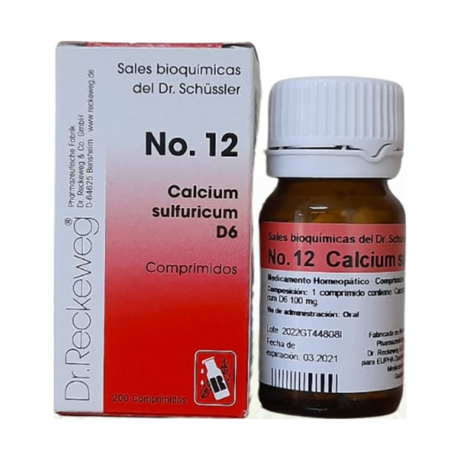 No. 12 Calcium sulfuricum D6