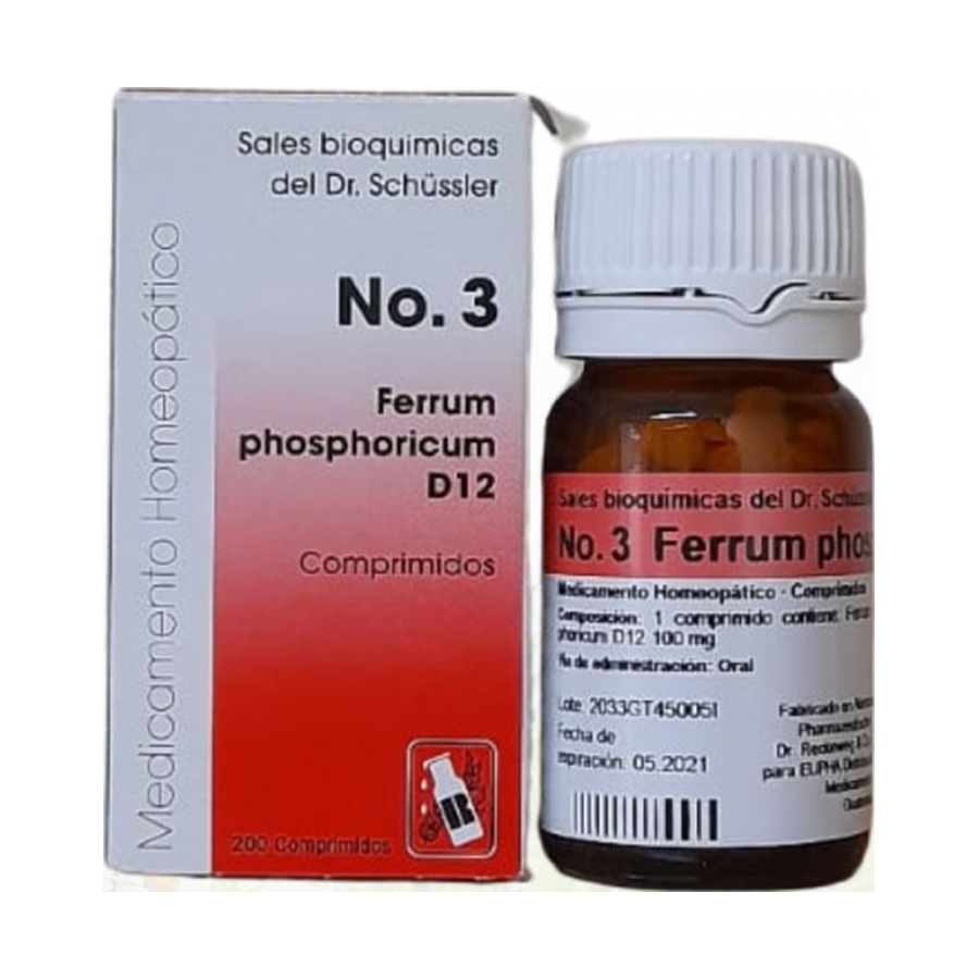 No. 3 Ferrum phosphoricum D12