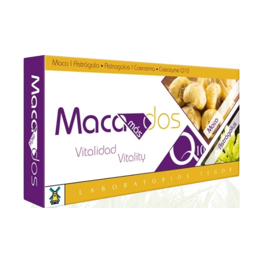 Maca + Astrágalo + Coenzima Q10