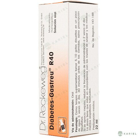 Diabetes-Gastreu R40
