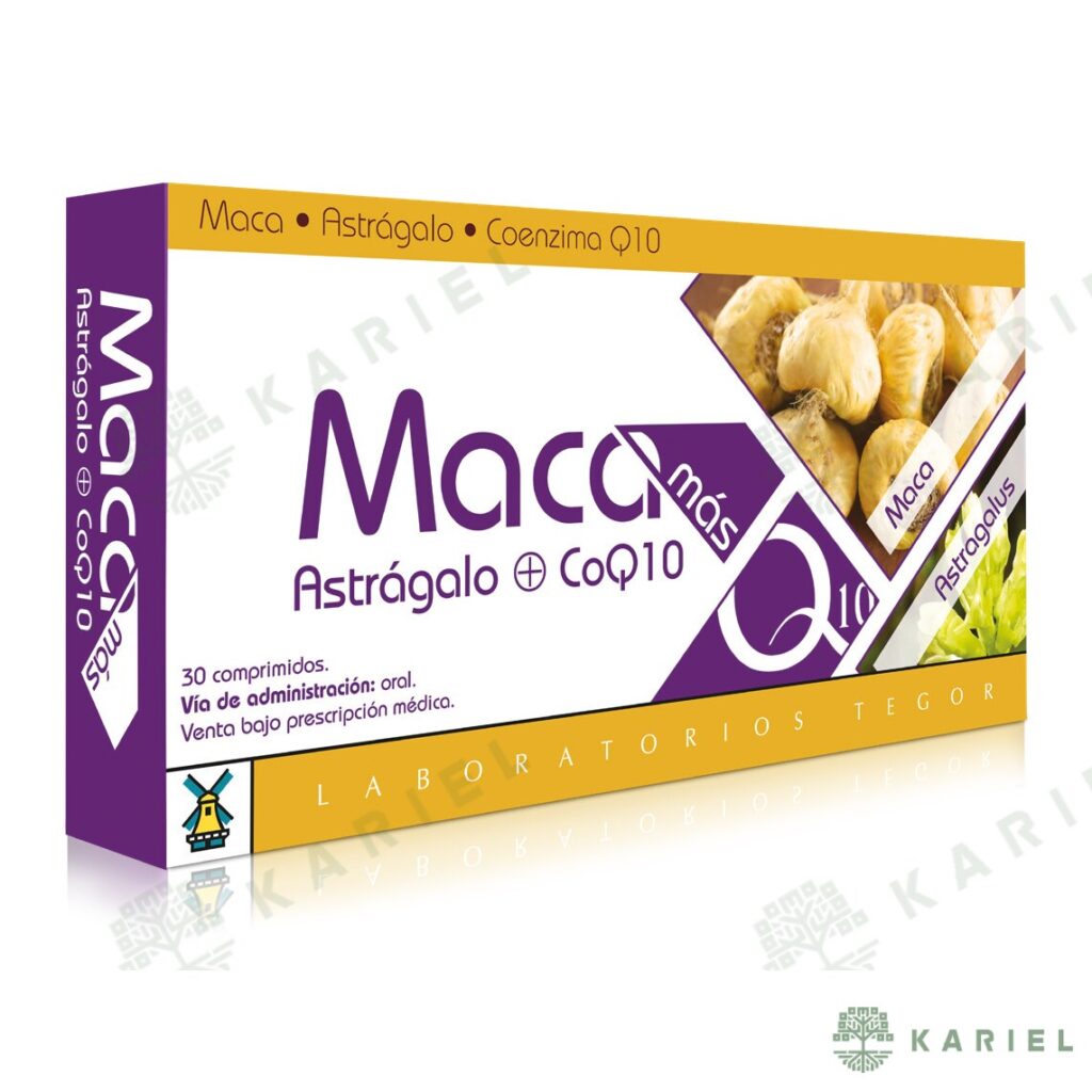 Maca + Astrágalo + Coenzima Q10