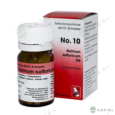 No. 10 Natrium sulfuricum D6