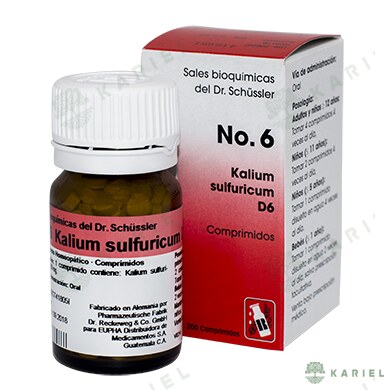 No. 6 Kalium sulfuricum D6