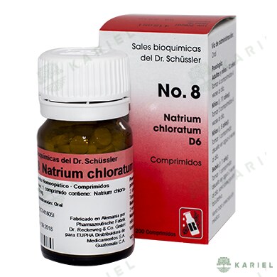 No. 8 Natrium chloratum D6