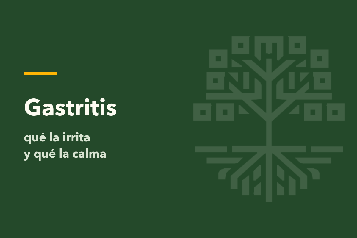Gastritis: qué la irrita y qué la calma