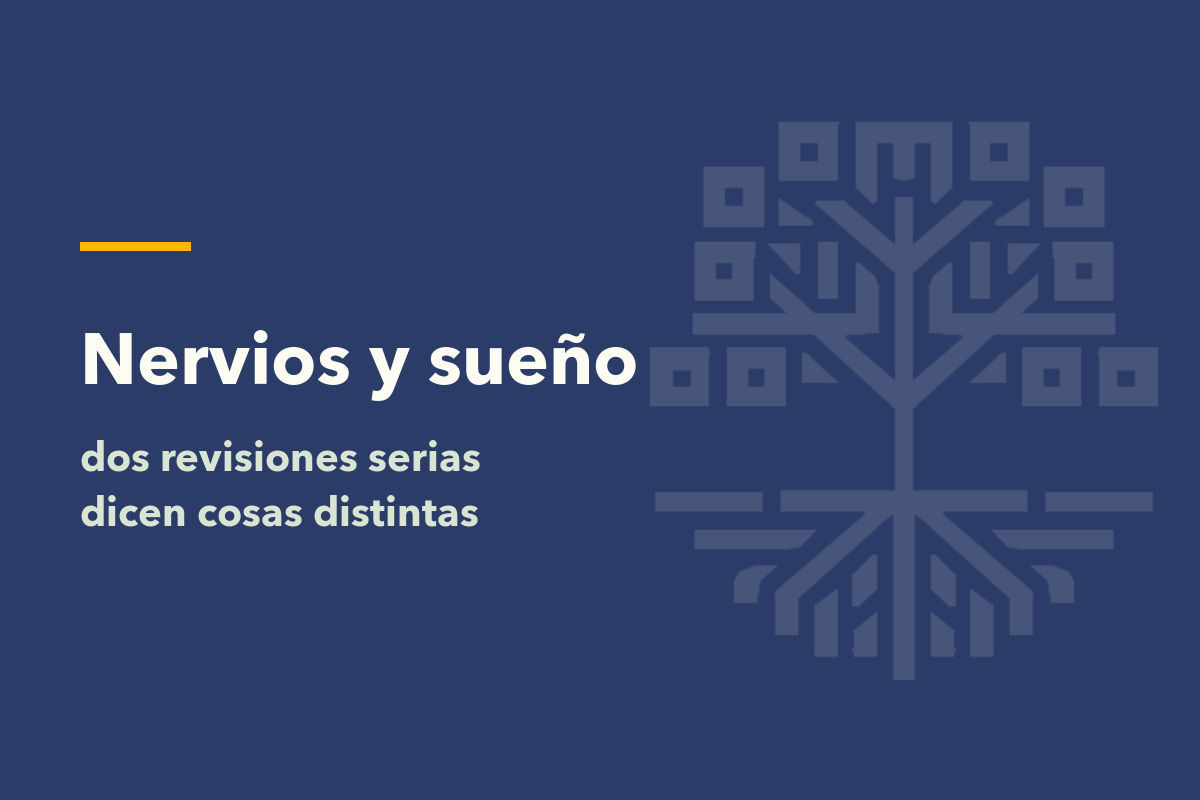 Nervios y falta de sueño: qué dice la evidencia sobre la valeriana