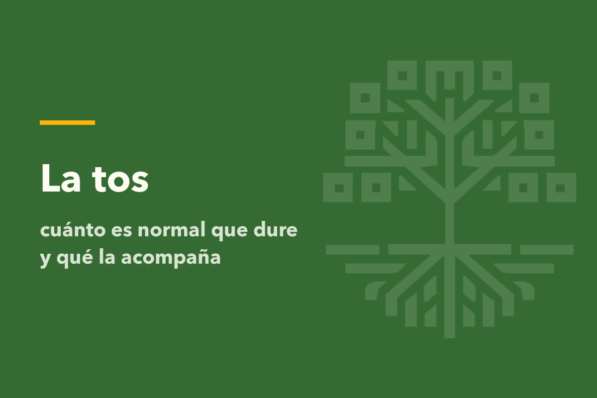 Tos: cuánto es normal que dure y qué la acompaña