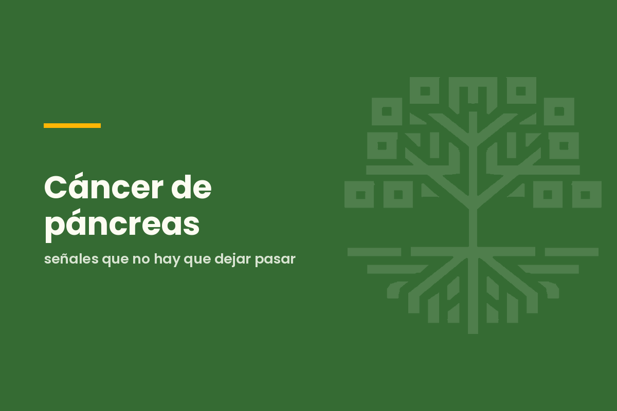 Cáncer de páncreas: señales que no hay que dejar pasar