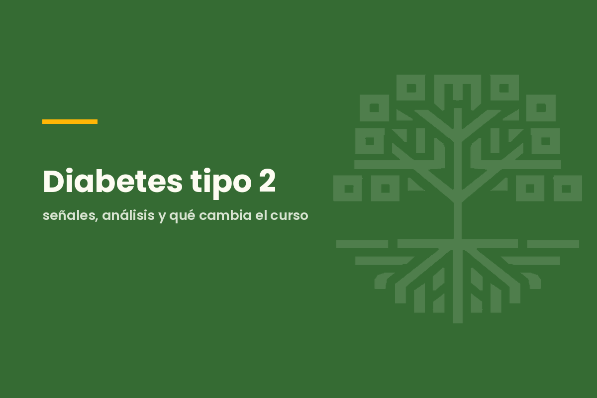Diabetes tipo 2: señales, análisis y qué cambia el curso