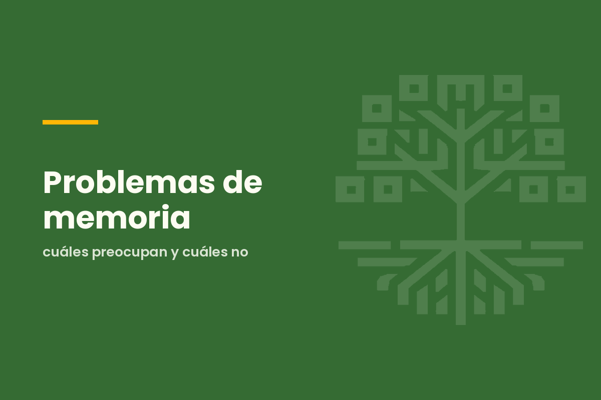 Problemas de memoria: cuáles preocupan y cuáles no